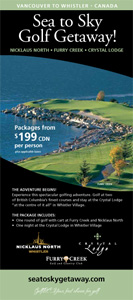 Sea to Sky Golf Getaway