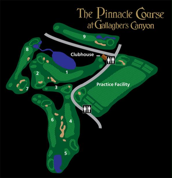 Pinnacle Course at Gallagher's Canyon Executive Golf Course in