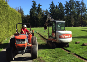 Drainage Project at Arbutus Ridge Drainage Project at Arbutus Ridge